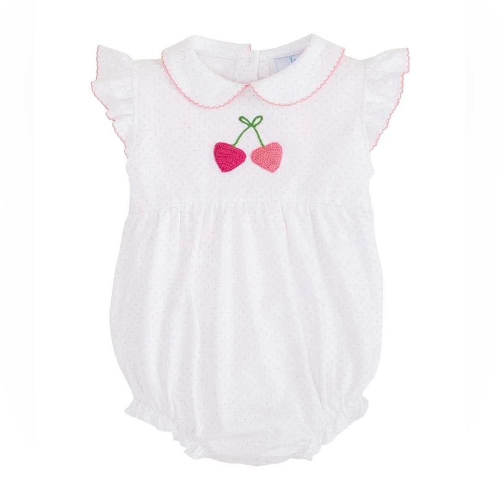 Little English Laurel Bubble-Cherry Hearts